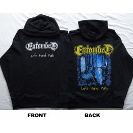 Entombed Left Hand Path Hooded Sweatshirt Gildan Official Kapuzenjacke All Size Alle Größe Real Photo Death Metal 