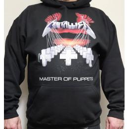 Metallica Master Of Puppets Hoodies Sweatshirt Gildan Official Kapuzenjacke All Size Alle Größe Real Photo Thrash Metal 