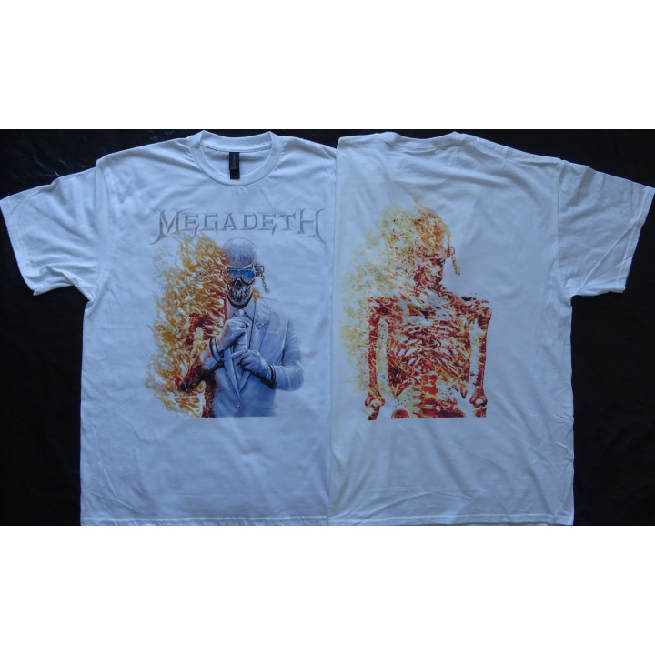 Megadeth Last Album Flame Vic Official T-Shirt Free Shipping
