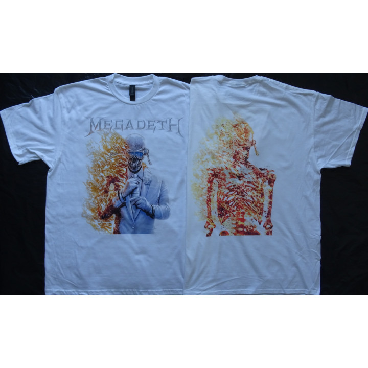 Megadeth Last Album Flame Vic Official T-Shirt Free Shipping