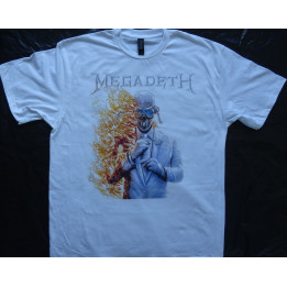 Megadeth Last Album Flame Vic Official T-Shirt Free Shipping 