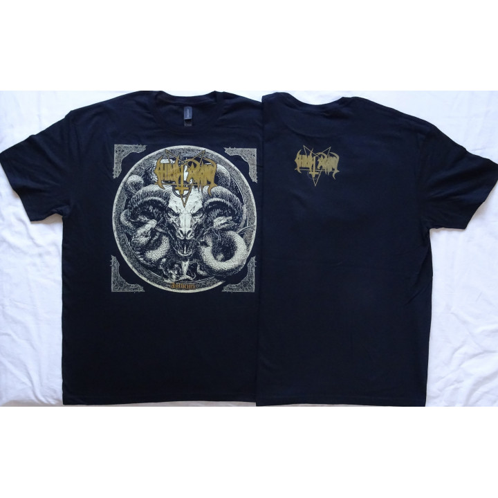 Christ Agony Anathems T-Shirt New Album The Return Of The Black Metal Legend T-Shirt Free Shipping 