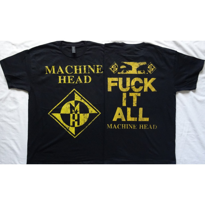 Machine Head Official Free shipping! Fuck It All T-Shirt 