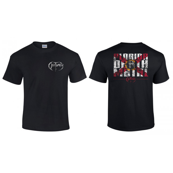 Obituary Official T-Shirt Free Shipping Official Original Merchandise Florida Death Metal 