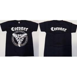Coroner Free Shipping Dissonance Theory Official T-Shirt