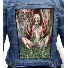 Cannibal Corpse Backpatch Giant Back Patch Rückenaufnäher Aufnäher 