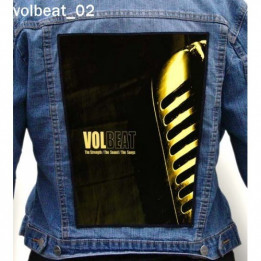 VOLBEAT Backpatch Giant Back Patch Rückenaufnäher Aufnäher