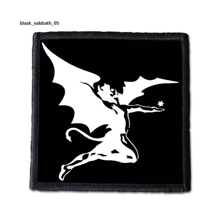 Black Sabbath Patch Backpatch Rückenaufnäher Aufnäher