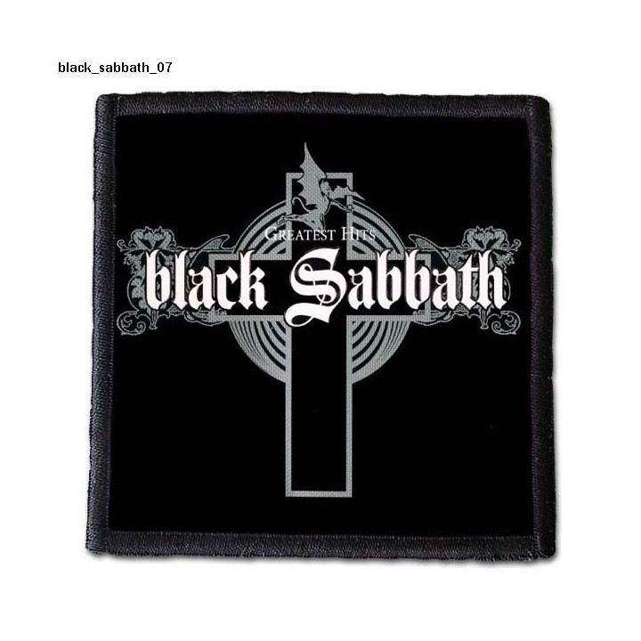 Black Sabbath Patch Backpatch Rückenaufnäher Aufnäher