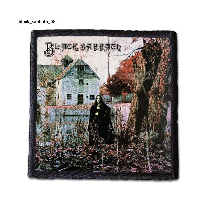 Black Sabbath Patch Backpatch Rückenaufnäher Aufnäher