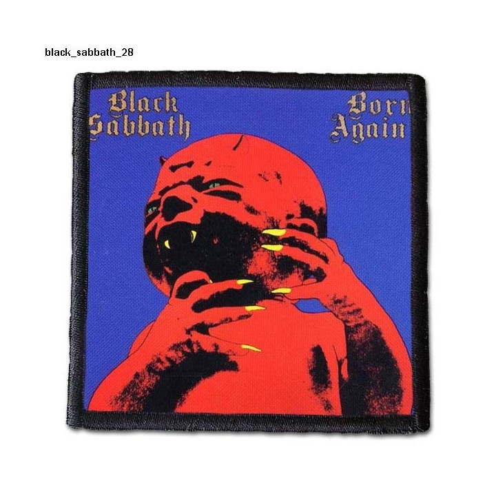 Black Sabbath Patch Backpatch Rückenaufnäher Aufnäher