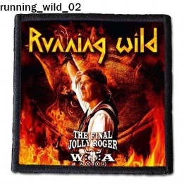 Running Wild Patch Backpatch Rückenaufnäher Aufnäher Old Skull Heavy Metal Power Metal Pirate Metal