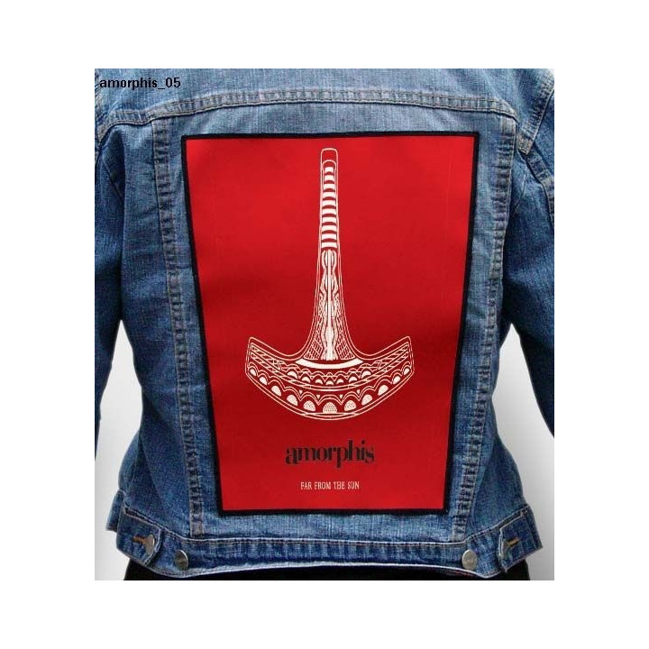 Amorphis Backpatch Giant Back Patch Rückenaufnäher Aufnäher 