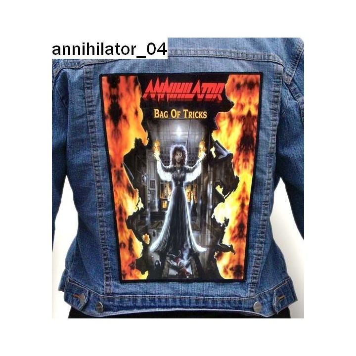 Annihilator Backpatch Giant Back Patch Rückenaufnäher Aufnäher 