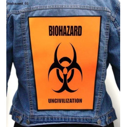 BIOHAZARD BIG BACK PATCH
