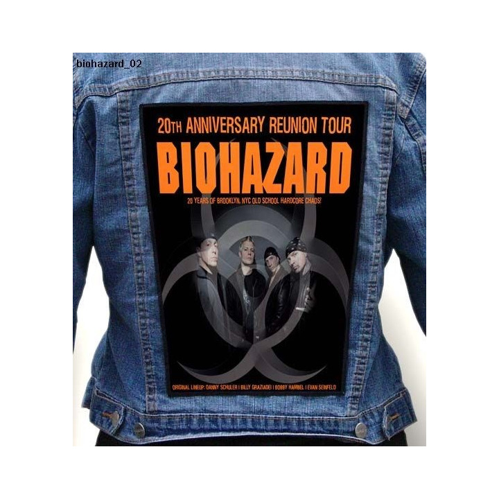 BIOHAZARD BIG BACK PATCH