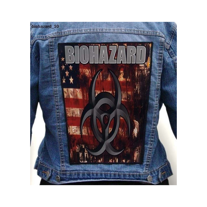 BIOHAZARD BIG BACK PATCH