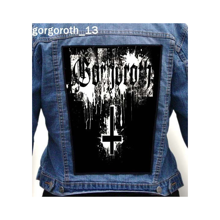 Gorgoroth Backpatch Rückenaufnäher Aufnäher Black Fucking Metal 