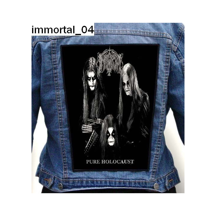 Immortal BackPatch Giant Back Patch Rückenaufnäher Aufnäher