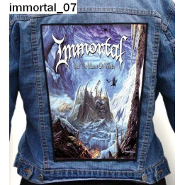 Immortal BackPatch Giant Back Patch Rückenaufnäher Aufnäher