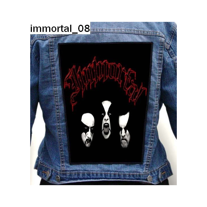 Immortal BackPatch Giant Back Patch Rückenaufnäher Aufnäher