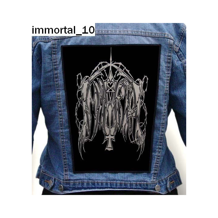 Immortal BackPatch Giant Back Patch Rückenaufnäher Aufnäher