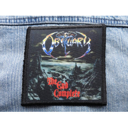 Obituary The End Complete Patch Backpatch Rückenaufnäher Aufnäher Florida Death Metal
