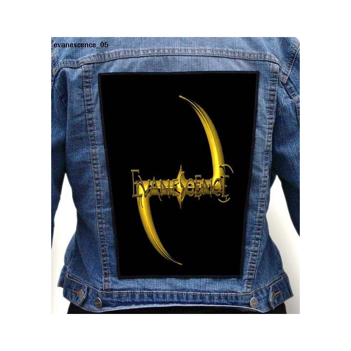 EVANESCENCE Backpatch Giant Back Patch Rückenaufnäher Aufnäher 