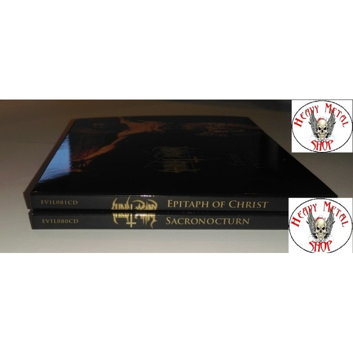 Christ Agony Sacronocturn and Epitaph of Christ  DOUBLE PACK 2 x CD DIGI PACK 