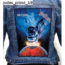 Judas Priest Backpatch Giant Back Patch Rückenaufnäher Aufnäher 