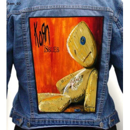 KORN BIG BACKPATCH Giant Back Patch Rückenaufnäher Aufnäher