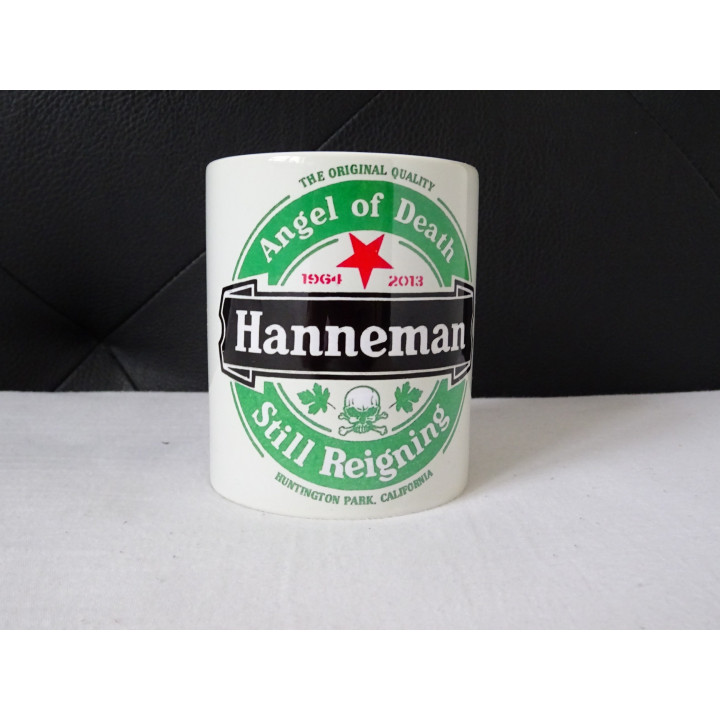 JEFF HANNEMAN TRIBUTE MUG ANGEL OF DEATH STILL REIGNING SLAYER