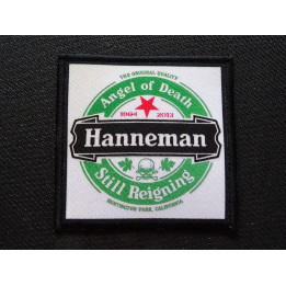 Jeff Hanneman Slayer Tribute Patch Angel Of Death Still Reigning Backpatch Rückenaufnäher Aufnäher