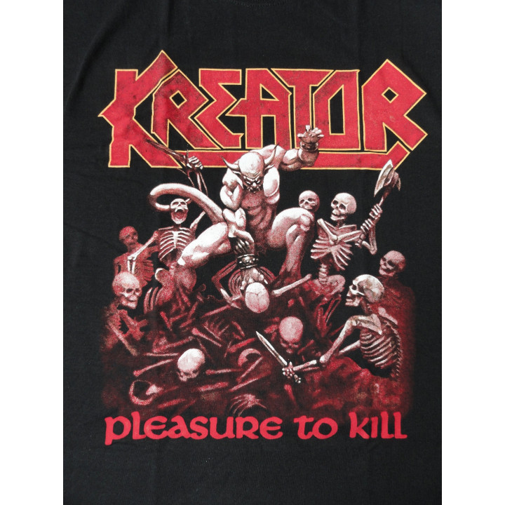 KREATOR PLEASURE TO KILL OFFICIAL ORIGINAL T-SHIRT 