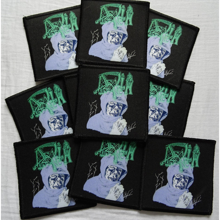 Death Leprosy 1989 Limited Edition Patch Backpatch Rückenaufnäher Aufnäher Cult Death Metal 