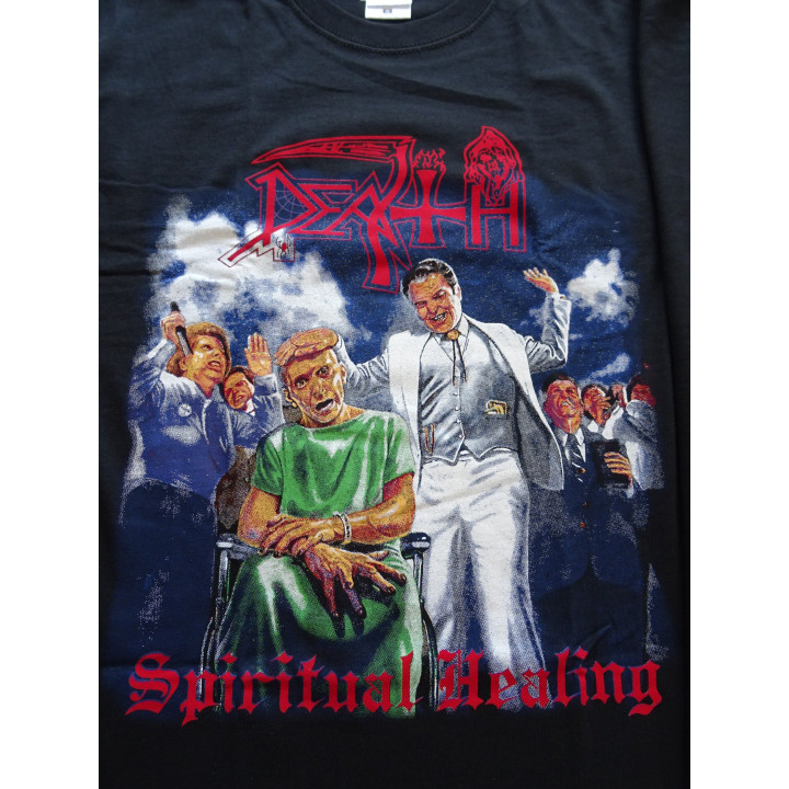 DEATH Spiritual Healing OFFICIAL T-SHIRT UNIQUE