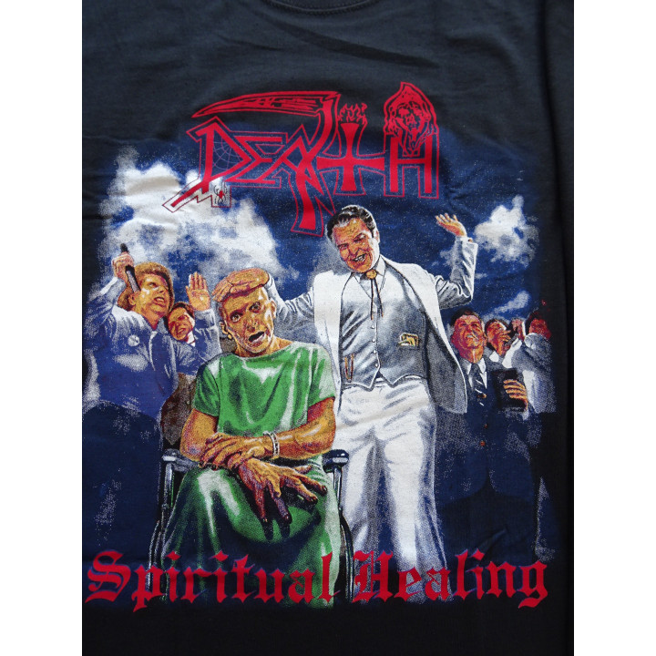 DEATH Spiritual Healing OFFICIAL T-SHIRT UNIQUE