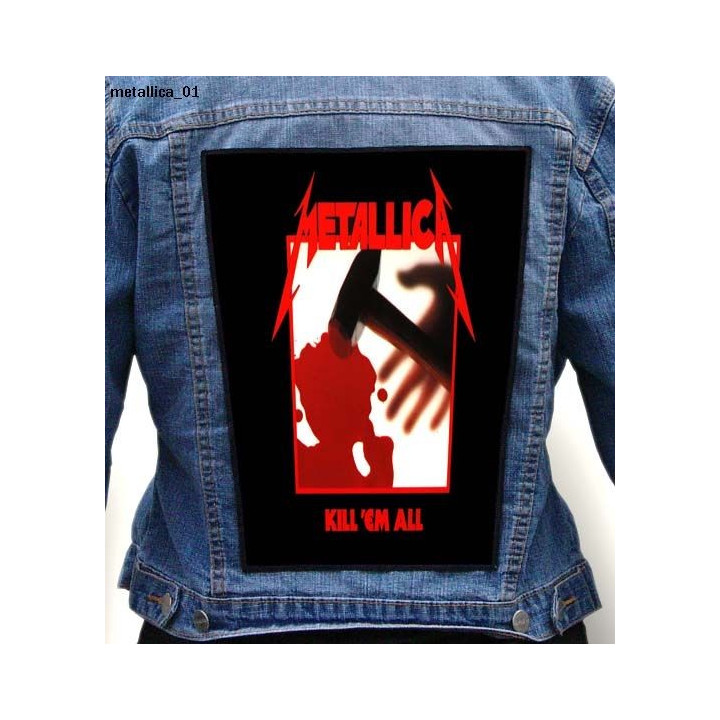 METALLICA BACKPATCH BIG BACK PATCH