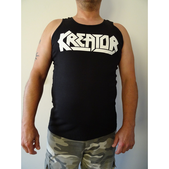 Kreator Logo Free Shipping Free Delivery Tank Top Sleeveless 