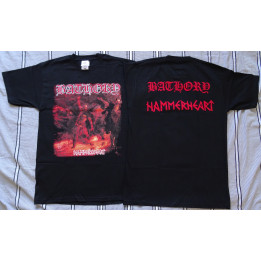 Bathory Hammerheart Official T-Shirt Quorthon Seth Legend of Black Metal 