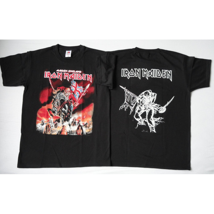 IRON MAIDEN Maiden England The Trooper OFFICIAL ORIGINAL T-SHIRT