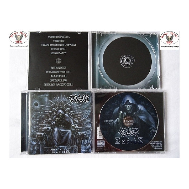 VADER –"THE EMPIRE" CD JEWELCASE 