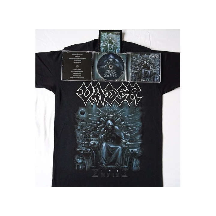 Vader The Empire Bundle T-Shirt+CD+Patch