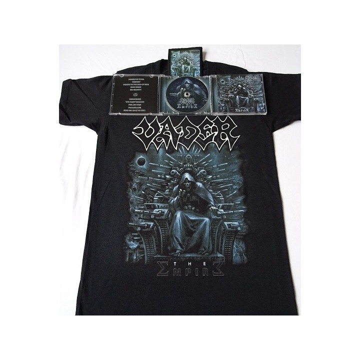 Vader The Empire Bundle T-Shirt+CD+Patch