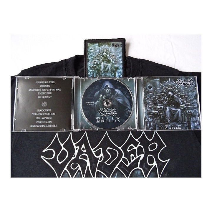 Vader The Empire Bundle T-Shirt+CD+Patch