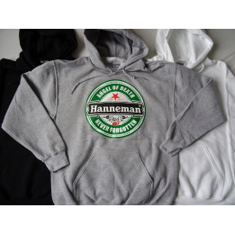 Slayer Angel of Death Jeff Hanneman 1964 - 2013 Never Forgotten Huntington Park California Grey Hoodie Gildan Men DryBlend™