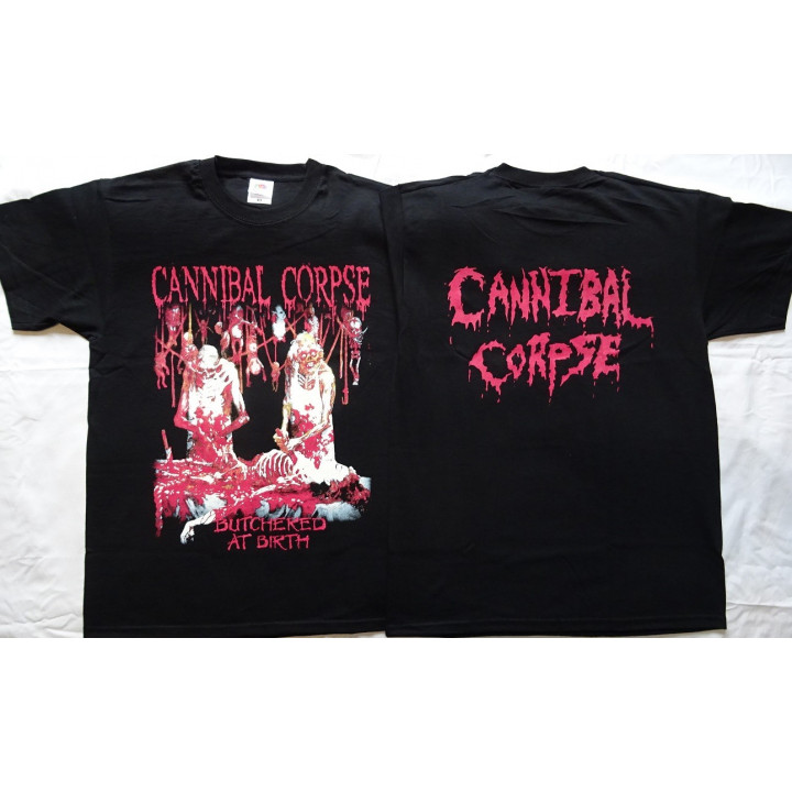 Cannibal Corpse Butchered At Birth Official T-Shirt Brutal Death Fucking Metal 