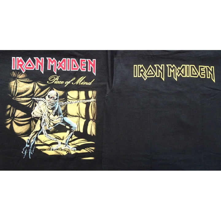IRON MAIDEN Piece of Mind OFFICIAL ORIGINAL T-SHIRT 