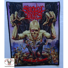Suicidal Angels - ,,Divide and Conquer,, Backpatch Giant Back Patch Rückenaufnäher Aufnäher