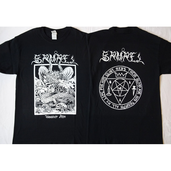 SAMAEL Worship Him OFFICIAL ORIGINAL T-SHIRT